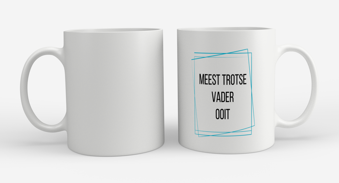 meest trotse vader ooit Koffiemok - Theemok