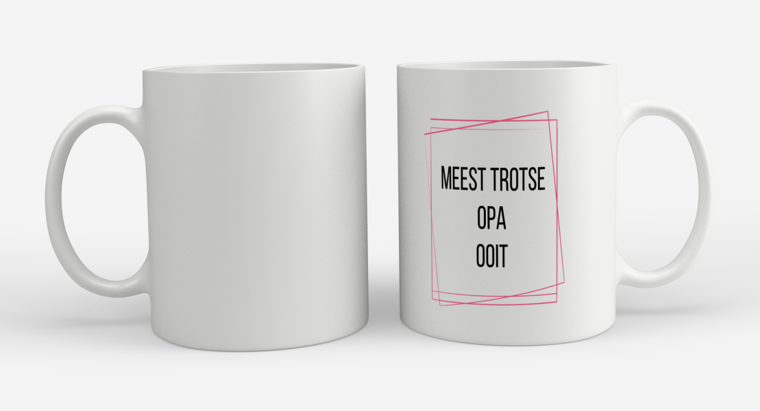 meest trotse opa ooit Koffiemok - Theemok