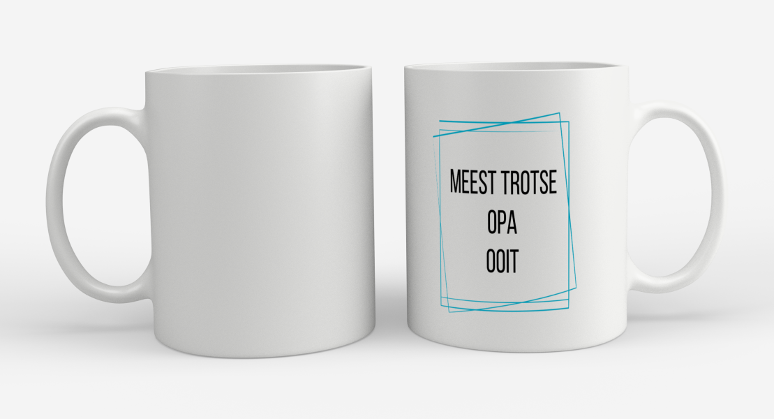 meest trotse opa ooit Koffiemok - Theemok