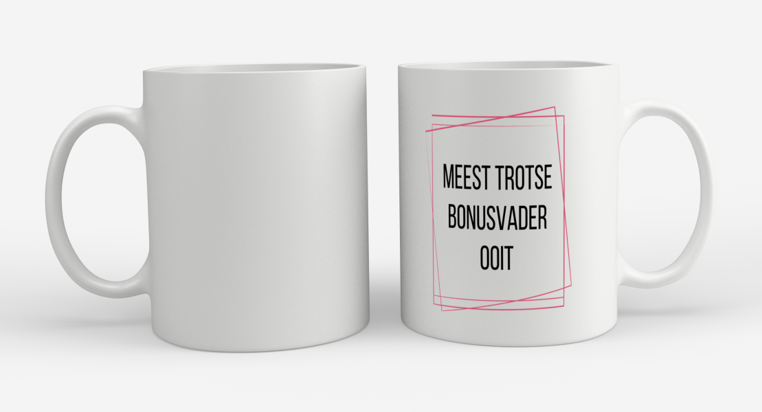 meest trotse bonusvader ooit Koffiemok - Theemok
