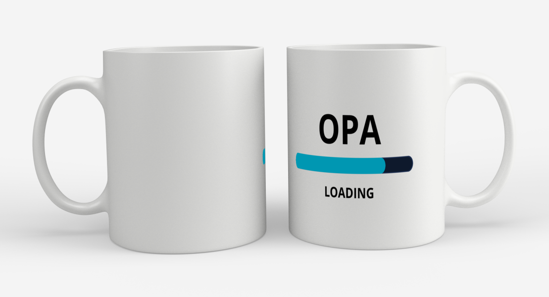 opa loading Koffiemok - Theemok