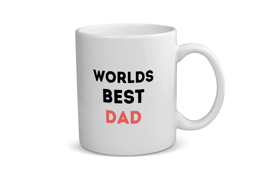 worlds best dad Koffiemok - Theemok