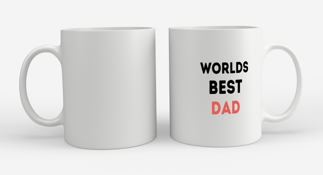 worlds best dad Koffiemok - Theemok