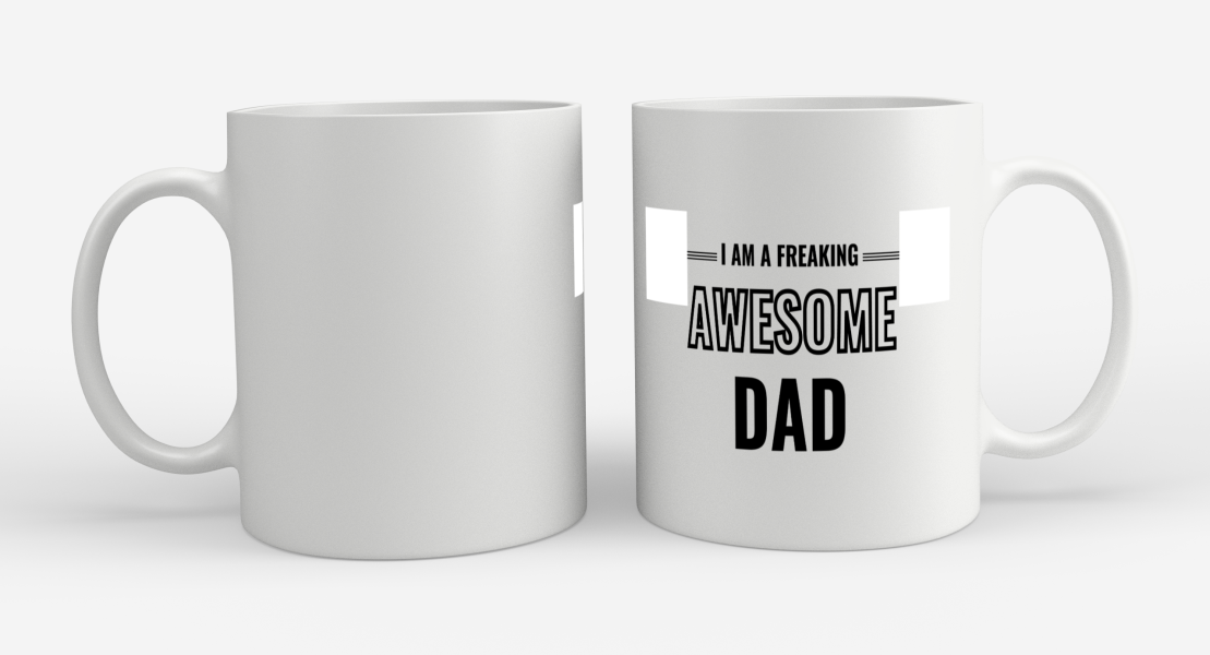i am a freaking awesome dad Koffiemok - Theemok