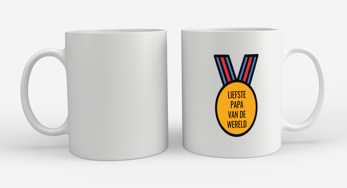liefste papa van de wereld Koffiemok - Theemok