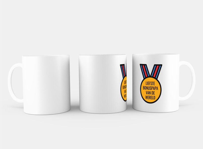 liefste bonuspapa van de wereld Koffiemok - Theemok