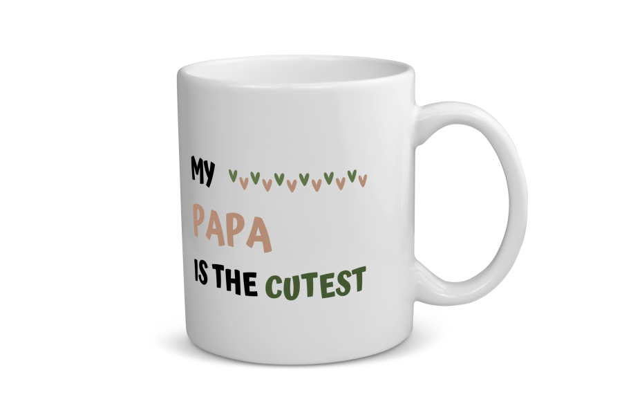 my papa is the cutest Koffiemok - Theemok