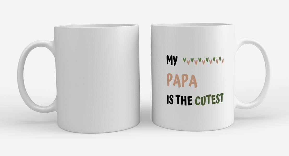 my papa is the cutest Koffiemok - Theemok