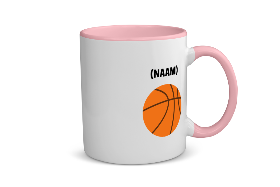 basketbal mok met eigen naam Koffiemok - Theemok