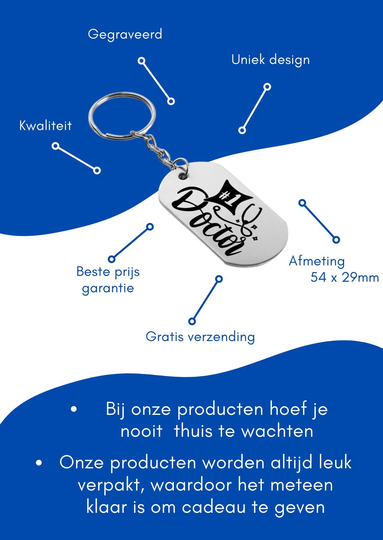 dokter sleutelhanger