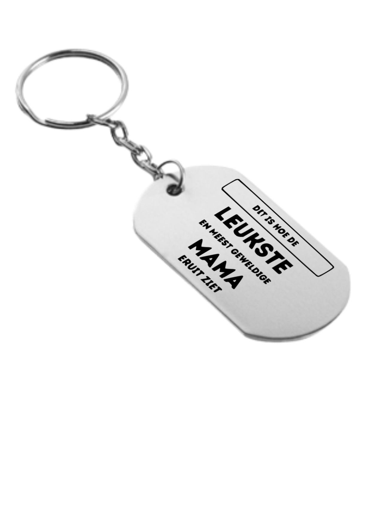 dit is hoe de leukste en meest geweldige mama eruit ziet sleutelhanger