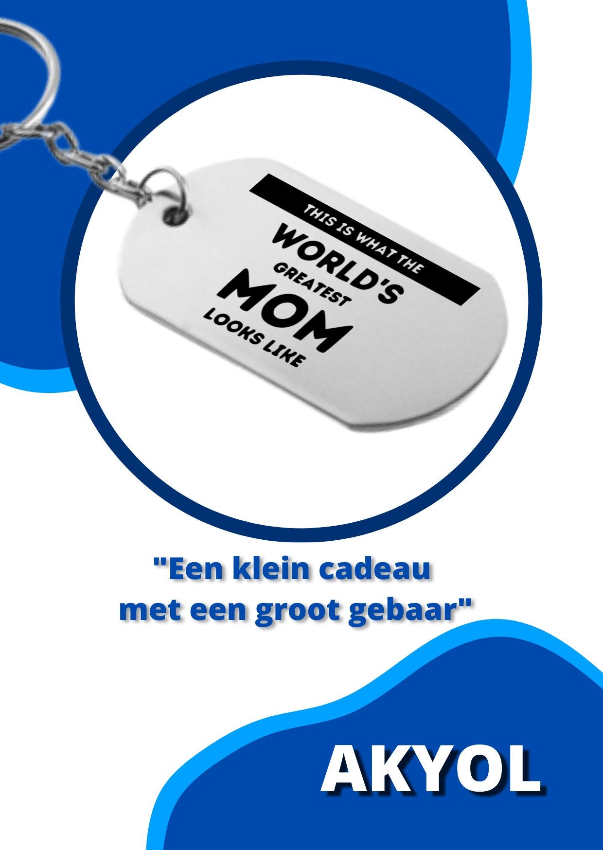 dit is hoe werelds beste mama eruit ziet sleutelhanger