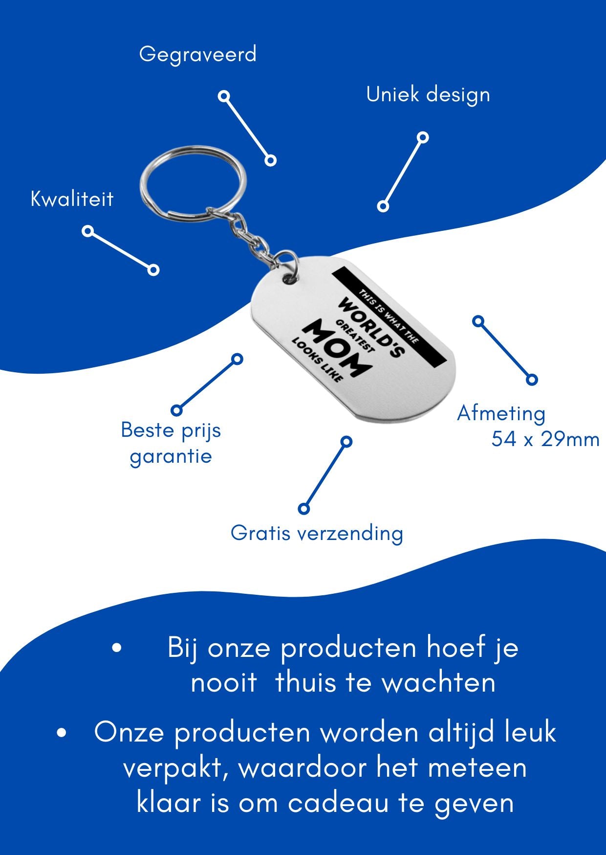 dit is hoe werelds beste mama eruit ziet sleutelhanger