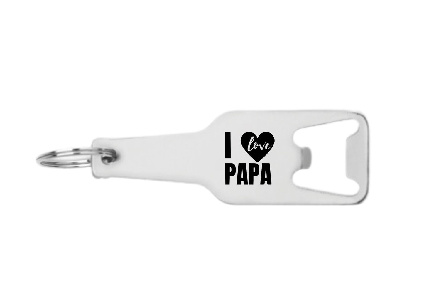 ik hou van papa flesopener