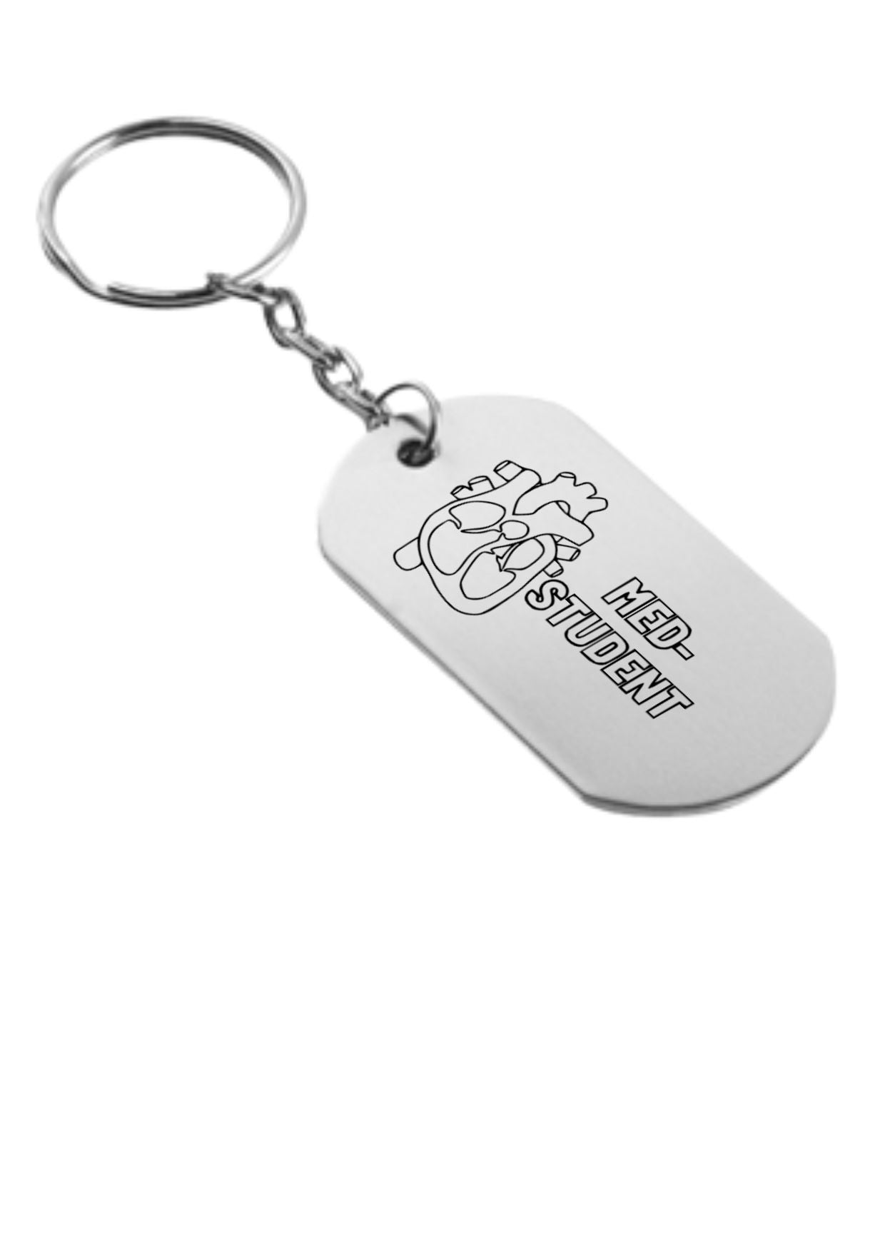zorg student sleutelhanger