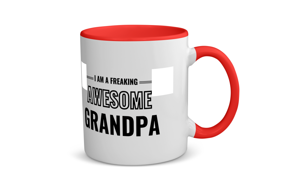 i am a freaking awesome grandpa Koffiemok - Theemok