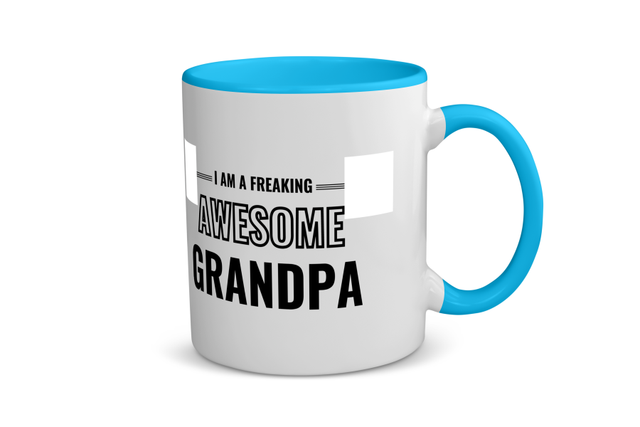 i am a freaking awesome grandpa Koffiemok - Theemok
