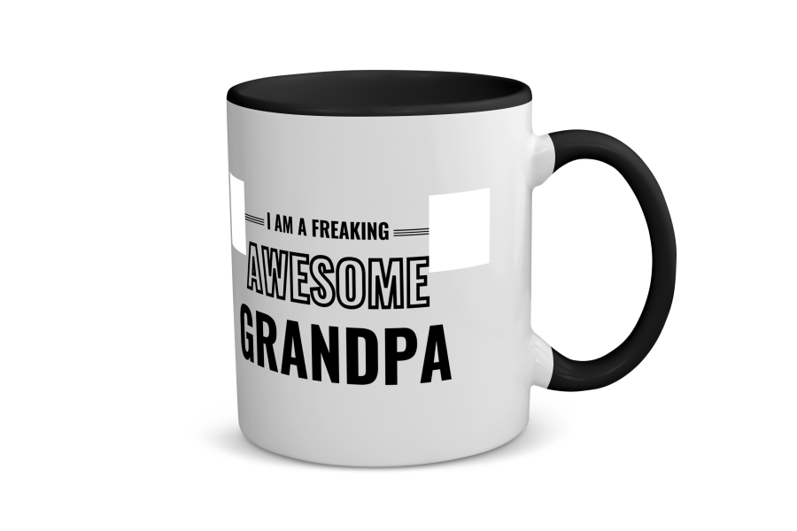 i am a freaking awesome grandpa Koffiemok - Theemok
