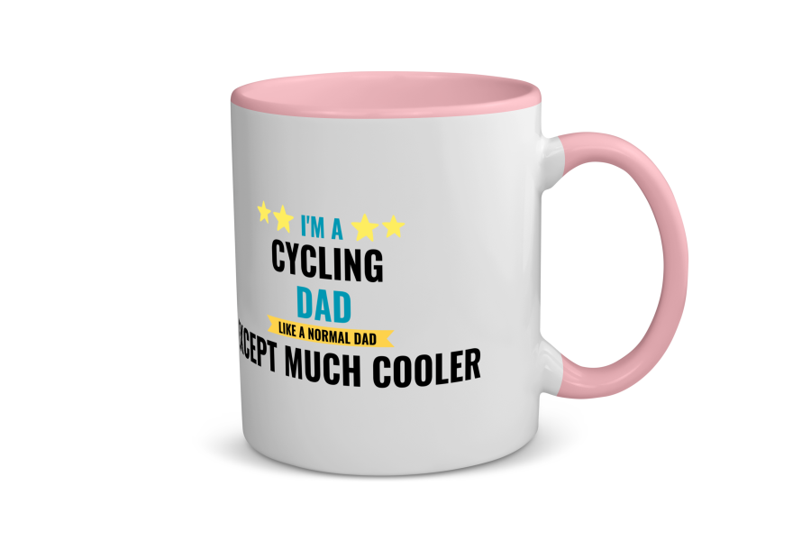 i'm a cycling dad like a normal dad except much cooler Koffiemok - Theemok