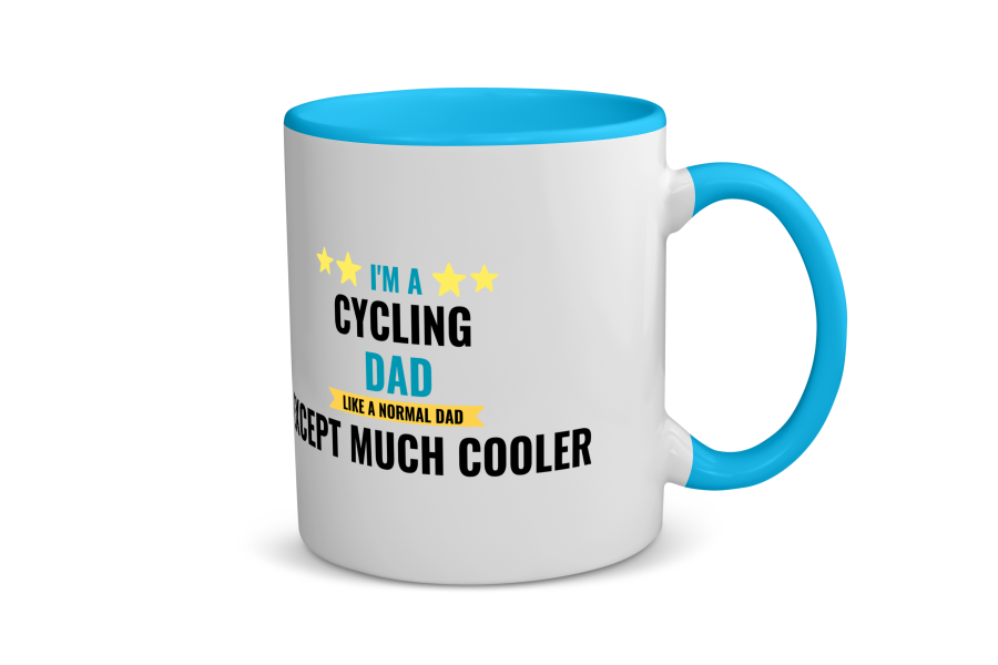 i'm a cycling dad like a normal dad except much cooler Koffiemok - Theemok
