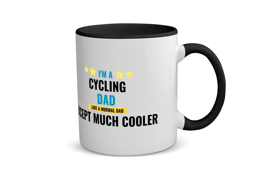 i'm a cycling dad like a normal dad except much cooler Koffiemok - Theemok