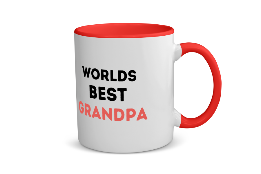 worlds best grandpa Koffiemok - Theemok