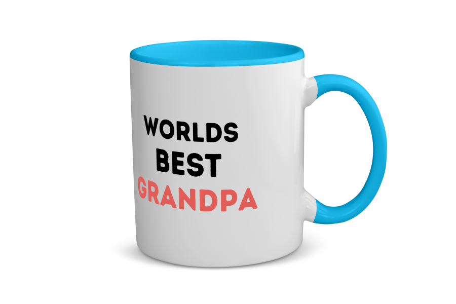 worlds best grandpa Koffiemok - Theemok