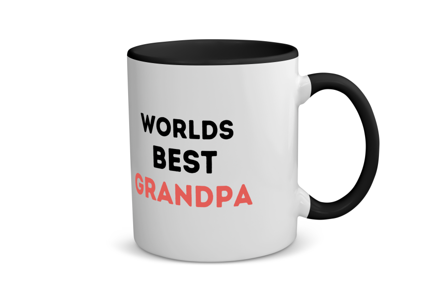 worlds best grandpa Koffiemok - Theemok