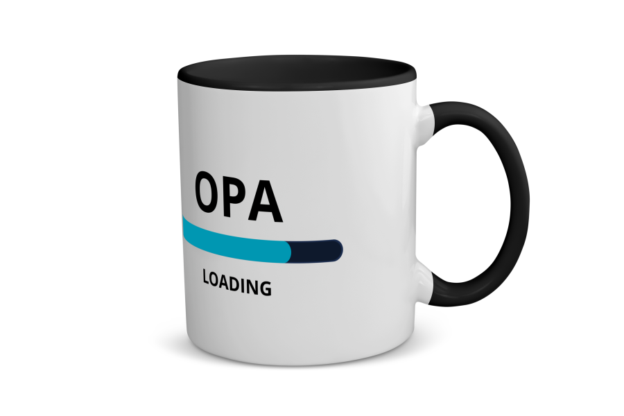 opa loading Koffiemok - Theemok