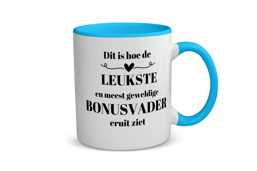dit is hoe de leukste en meest geweldige bonusvader eruit ziet Koffiemok - Theemok