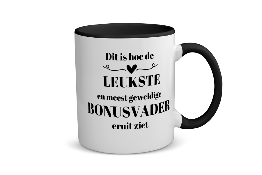 dit is hoe de leukste en meest geweldige bonusvader eruit ziet Koffiemok - Theemok