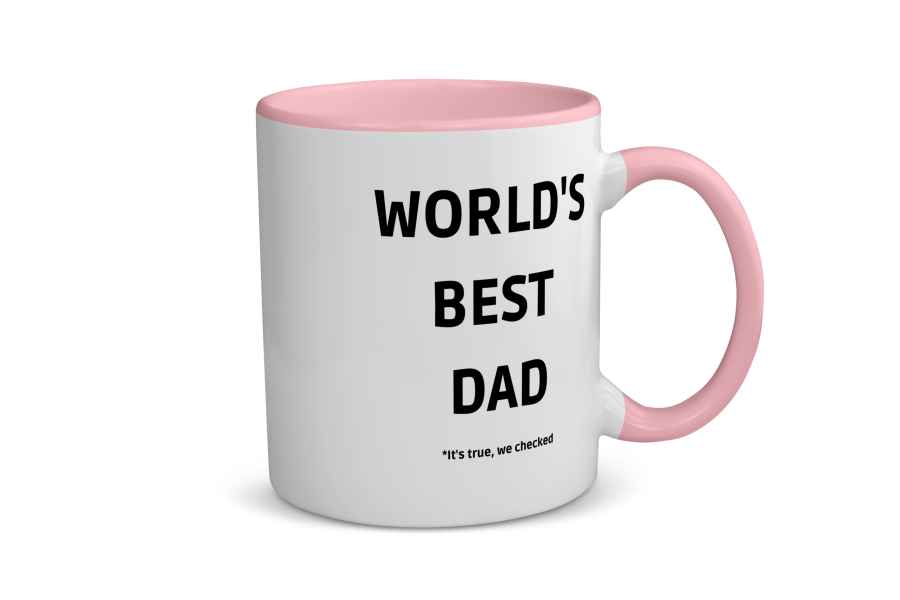 world's best dad it's true we checked Koffiemok - Theemok