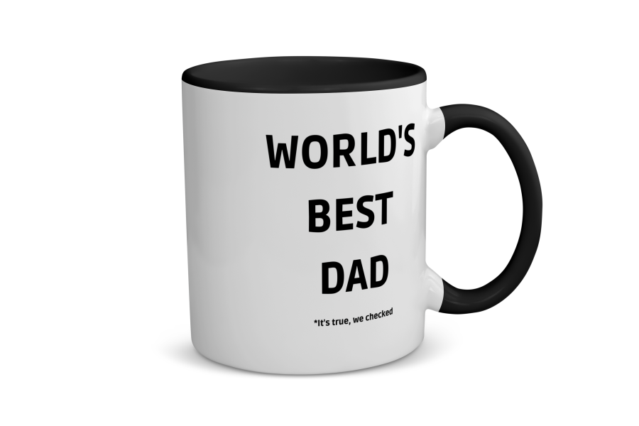 world's best dad it's true we checked Koffiemok - Theemok