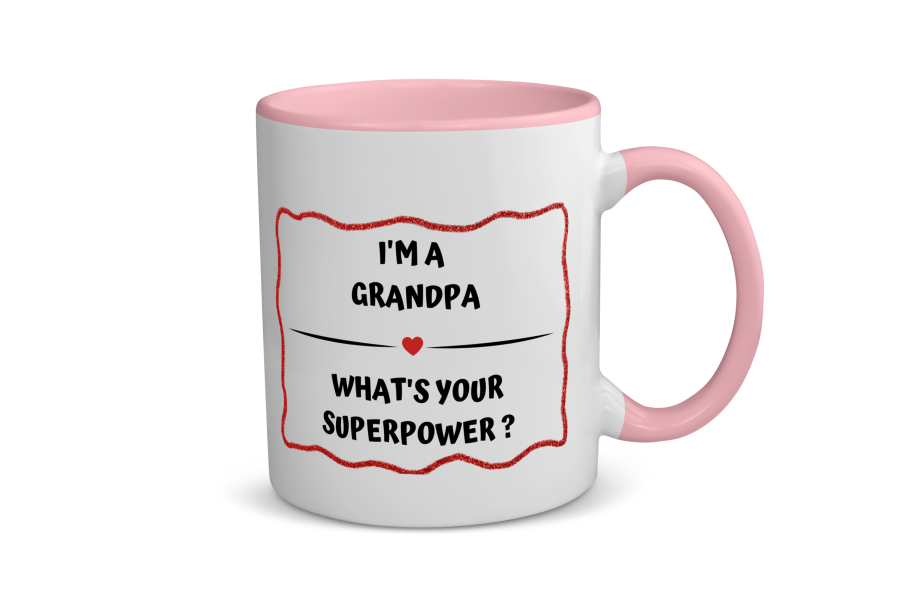 i'm a grandpa what's your superpower? Koffiemok - Theemok