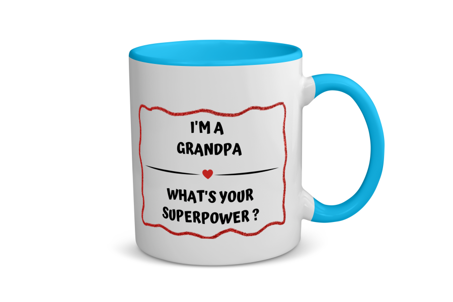 i'm a grandpa what's your superpower? Koffiemok - Theemok