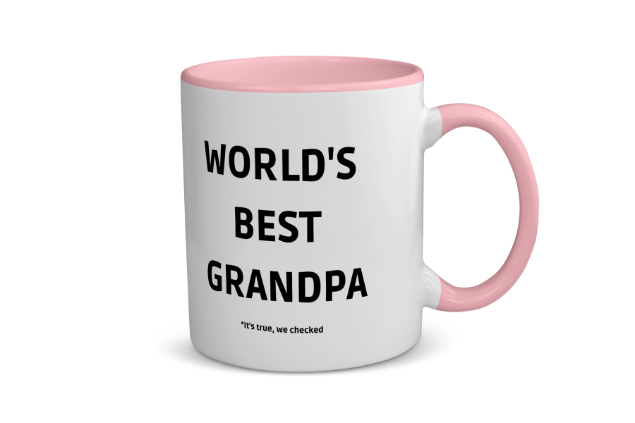 world's best grandpa it's true we checked Koffiemok - Theemok