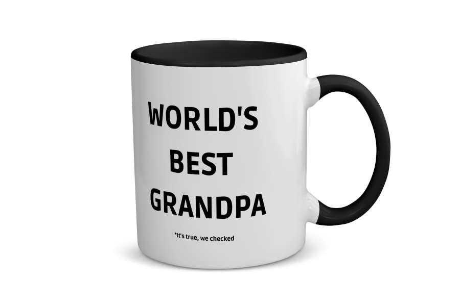world's best grandpa it's true we checked Koffiemok - Theemok