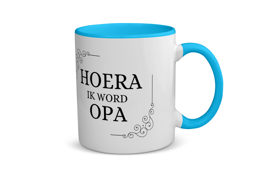 hoera ik word opa Koffiemok - Theemok