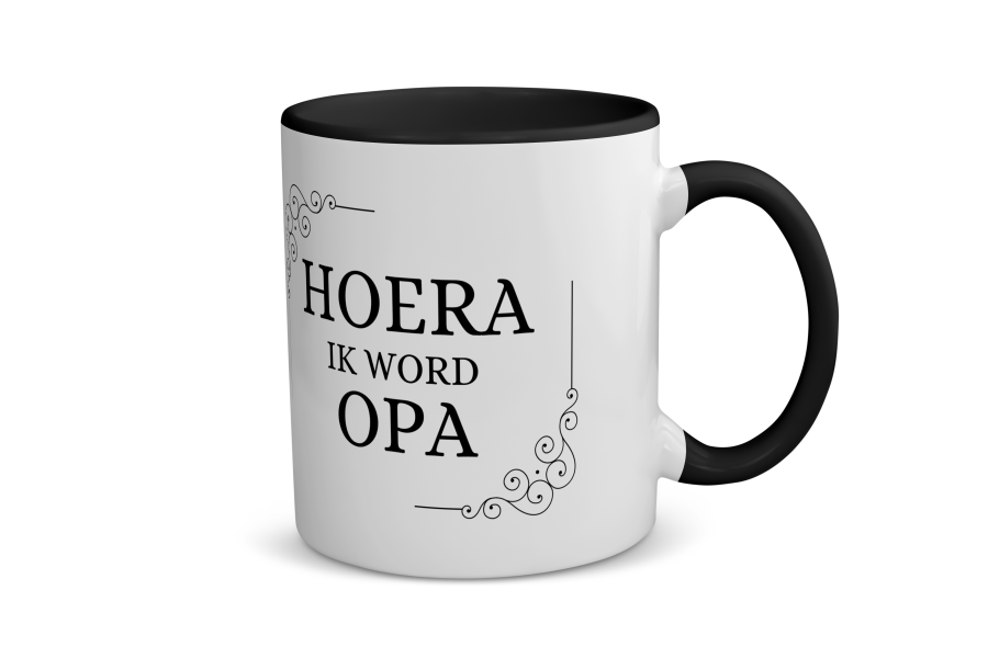 hoera ik word opa Koffiemok - Theemok