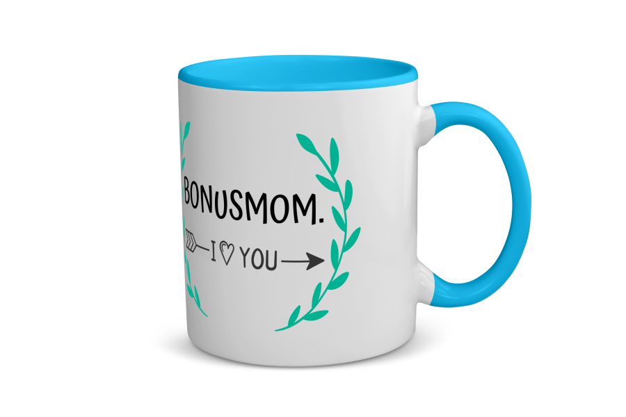 bonusmom i love you Koffiemok - Theemok