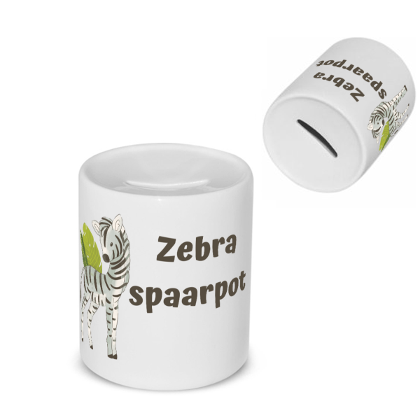 zebra Spaarpot