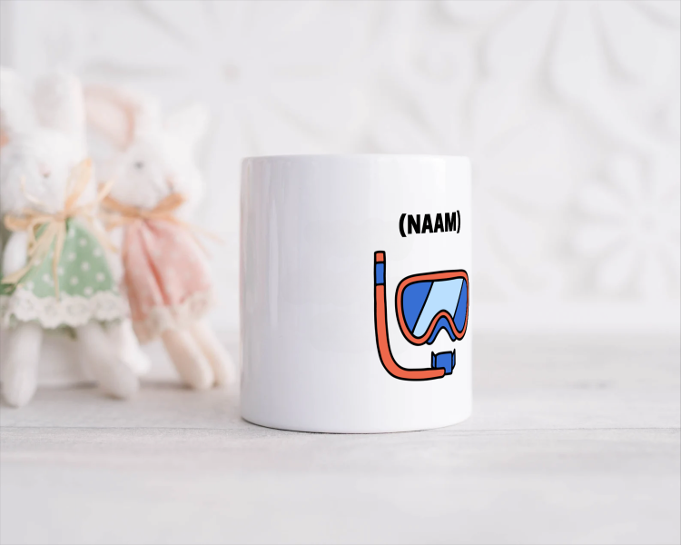 duikbril met eigen naam Spaarpot
