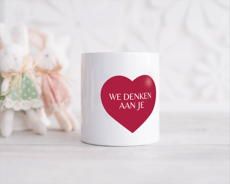 we denken aan je hartje Spaarpot