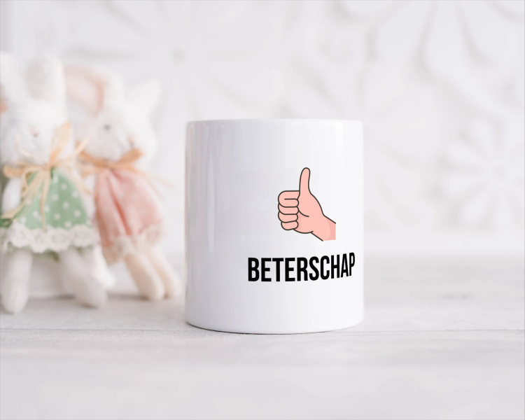 beterschap duimpje omhoog Spaarpot