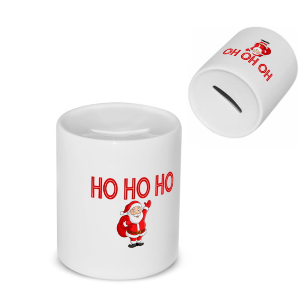 kerst mok kerstman Spaarpot
