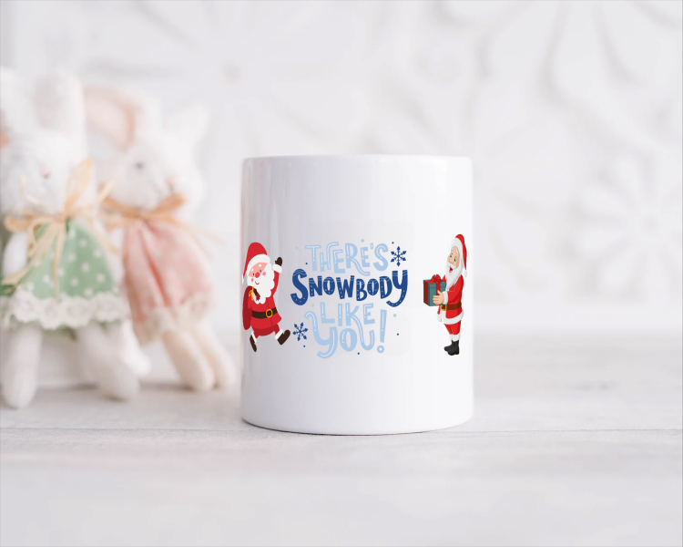 kerst mok there's snowbody like you Spaarpot