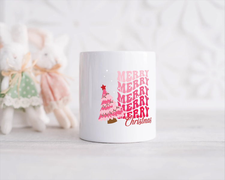 kerst mok merry christmas Spaarpot