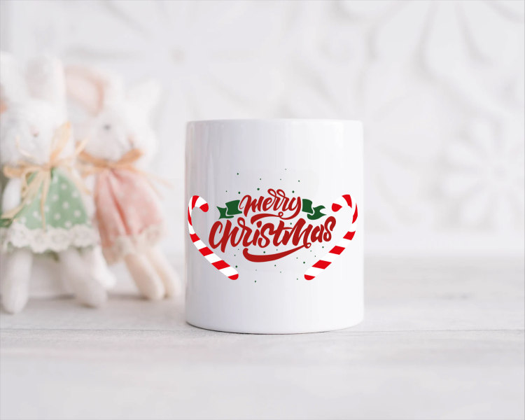 kerst mok merry christmas Spaarpot