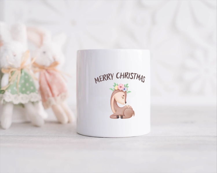 kerst mok rendier Spaarpot