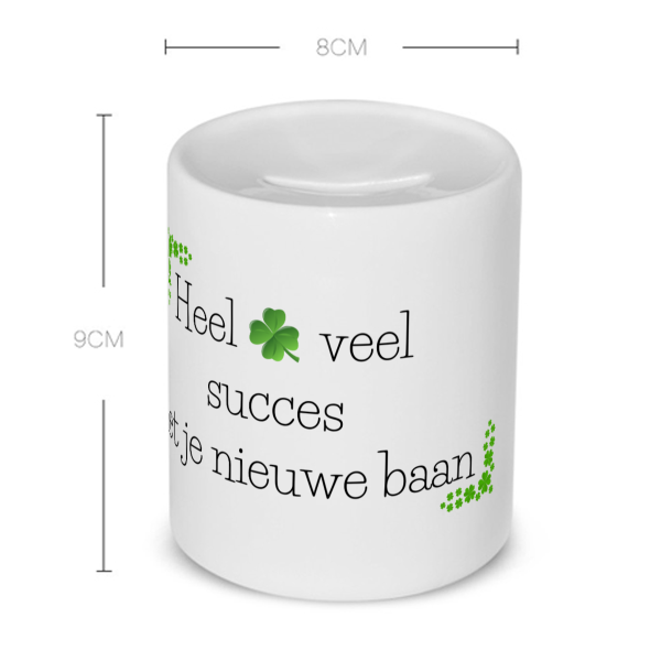 afscheid collega cadeau - Spaarpot